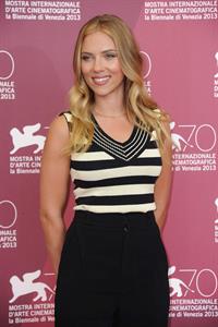 Scarlett Johansson Under The Skin Photocall in Venice 9/3/2013 