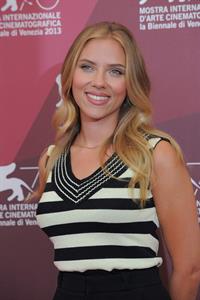 Scarlett Johansson Under The Skin Photocall in Venice 9/3/2013 