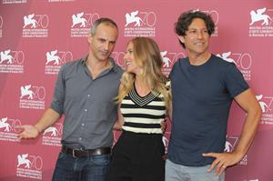 Scarlett Johansson Under The Skin Photocall in Venice 9/3/2013 