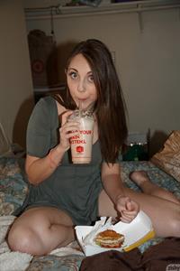 Nickey Huntsman Shows Hairy Twat