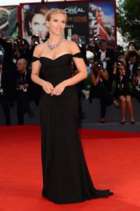 Scarlett Johansson Under The Skin Premiere in Venice 9/3/13 