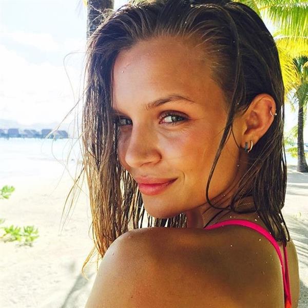 Josephine Skriver in a bikini