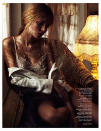 Josephine Skriver in lingerie