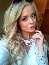 Frida Fornander taking a selfie