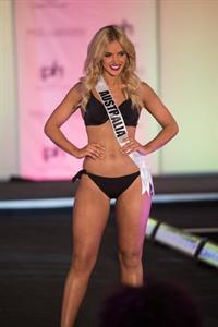 Olivia Rogers in a bikini