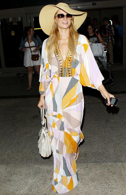Paris Hilton Spotted at LAX Airport in Los Angeles (May 26, 2013) 
