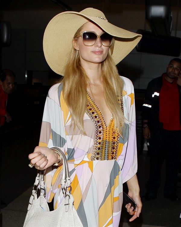 Paris Hilton Spotted at LAX Airport in Los Angeles (May 26, 2013) 