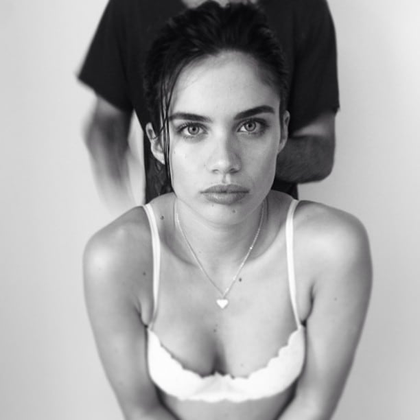Sara Sampaio in lingerie