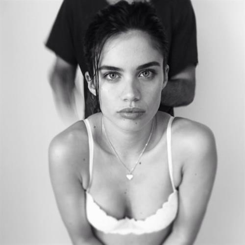 Sara Sampaio in lingerie