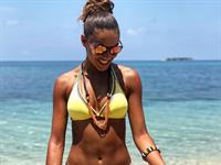 Lara Alvarez in a bikini