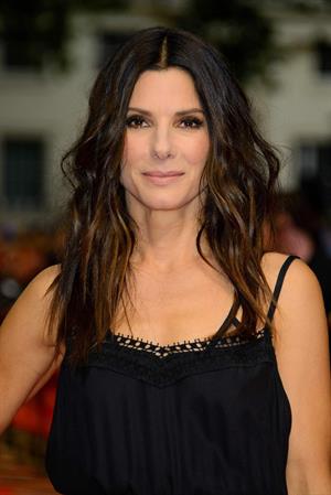 Sandra Bullock attends a gala screening of 'The Heat' at The Curzon Mayfair in London June 13, 2013 