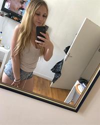 Charlotte taking a selfie