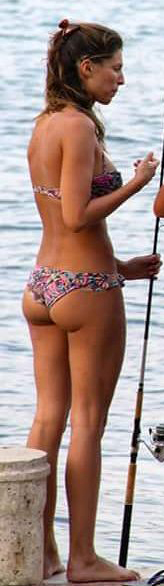Laury Thilleman in a bikini - ass
