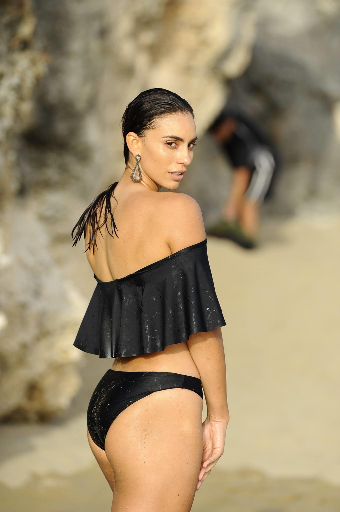 Aletxa Mueses in a bikini - ass