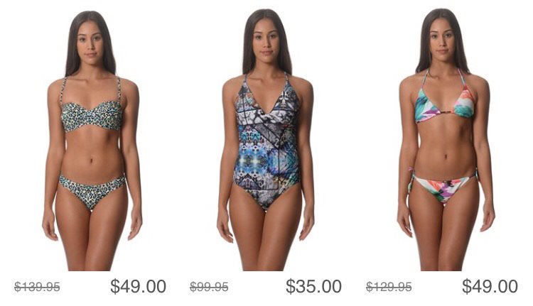 Lauren Cherrelle in a bikini