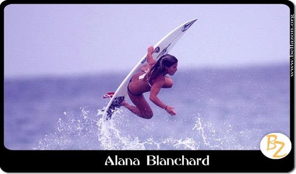 Alana Blanchard in a bikini