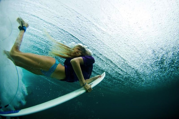 Alana Blanchard in a bikini