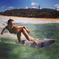 Alana Blanchard in a bikini