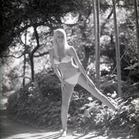 Liv Lindeland in a bikini