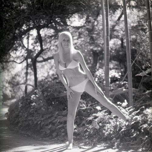 Liv Lindeland in a bikini