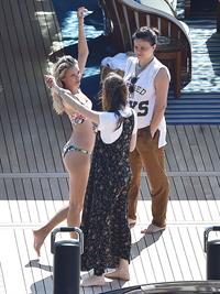 Josie Canseco in a bikini