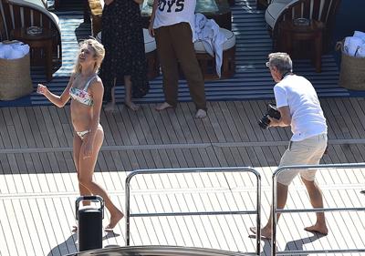 Josie Canseco in a bikini