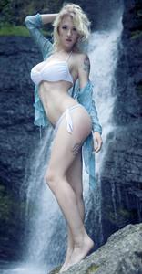 Natasha Legeyda in lingerie