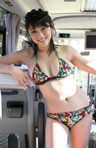Mikie Hara in a bikini