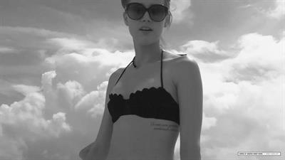 Amber Heard in lingerie