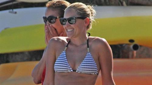 Helene Fischer in a bikini