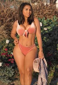 Dolly Castro in a bikini