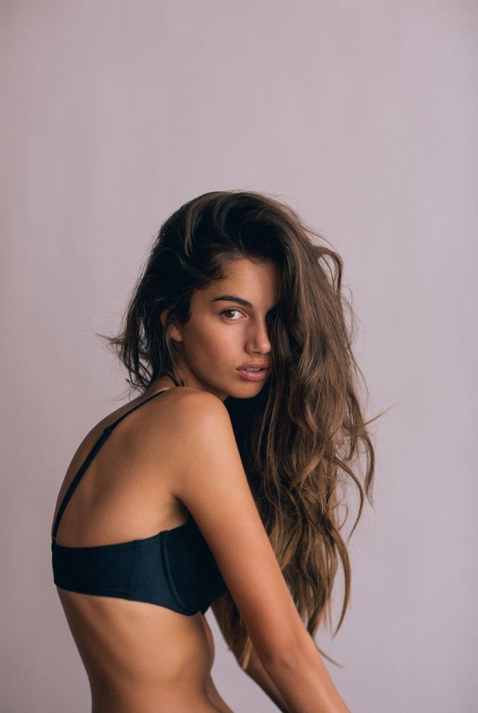 Maia Cotton in lingerie