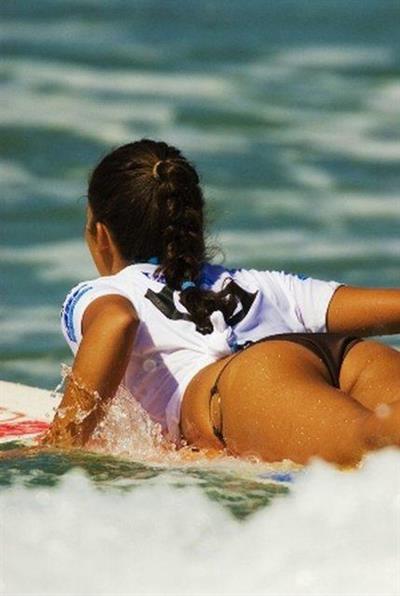 Anonymous in a bikini - ass