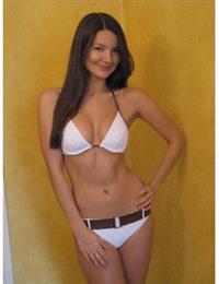 Lina Shekhovtsova in a bikini