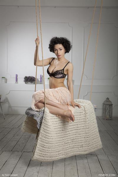 Pammie Lee in lingerie