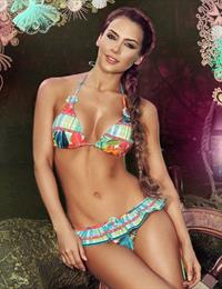 Natalia Vélez in a bikini