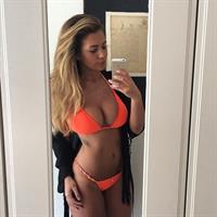 Holly Peers in a bikini