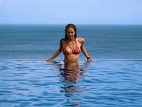 Nathalie Edenburg in a bikini