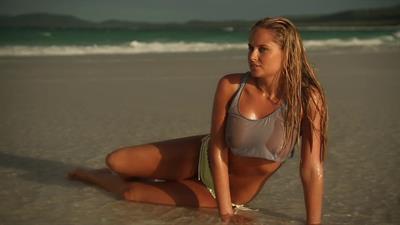 Genevieve Morton in a bikini - breasts