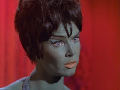 Yvonne Craig in body paint