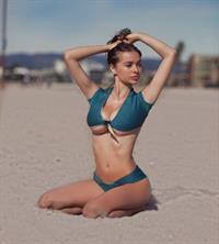 Sophie Mudd in a bikini