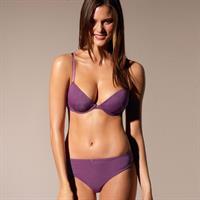 Kim Cloutier in lingerie