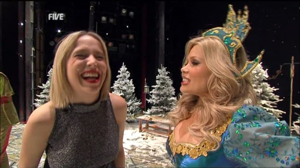 Melinda Messenger in a bikini