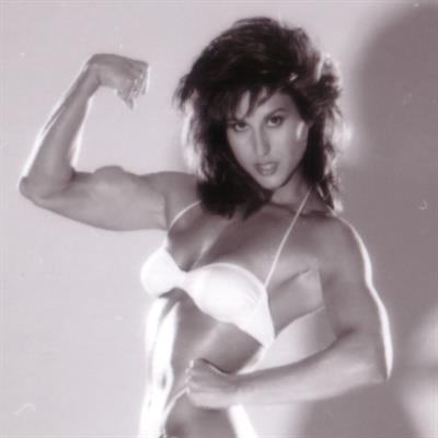 Rachel McLish in a bikini