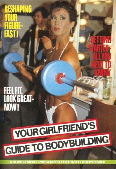 Rachel McLish in a bikini