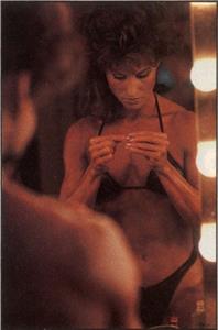 Rachel McLish in a bikini