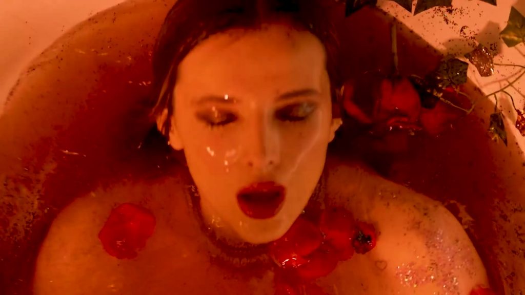 Pictures from Bella Thorne's  Thorne By Bella  shop.  November 2018