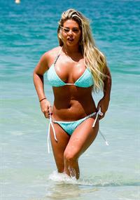 Bianca Gascoigne Bikini Pictures Bianca Gascoigne in a bikini while on vacation in Dubai on 10/30/2018