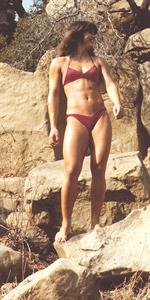 Cammie Lusko in a bikini