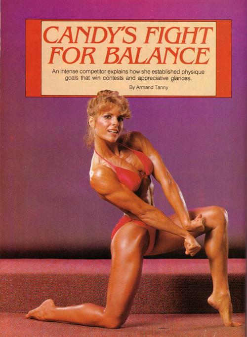 Candy Csencsits in a bikini